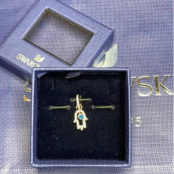Swarovski Remix Collection Hamsa Hand Charm - Picture 1 of 6